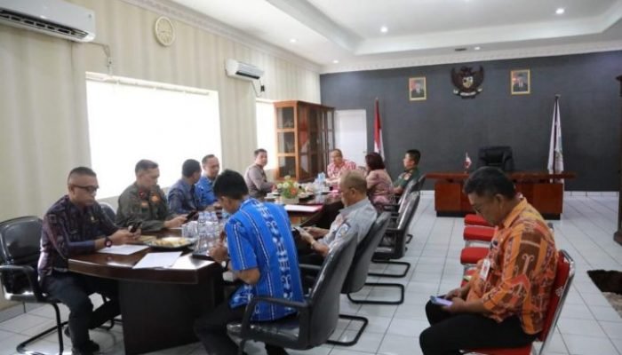 Kapolres Hadiri Rapat Lintas Sektoral Forkopimda