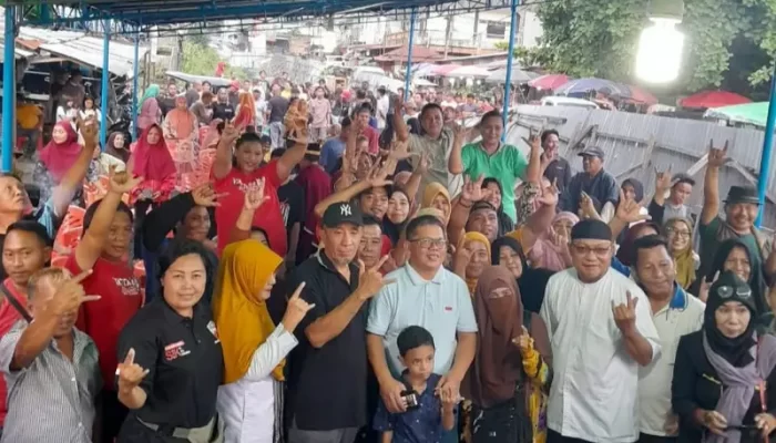 Kunjungi Pasar 23 Maret, NK-STA: Pasar Tradisional Merupakan Pilar Utama Pemulihan Ekonomi