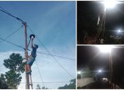 Warga Kotabangon Apresiasi Bantuan Lampu Penerangan Jalan dari Benny Ramdhani