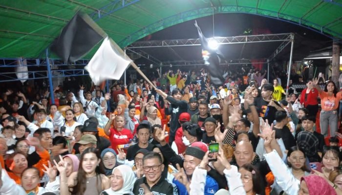 Ribuan Warga Tumpah Ruah! Kampanye Paslon NK-STA Janjikan Program yang Bikin Kotamobagu Makin Maju – Ini Bocorannya!